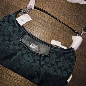 Black chic Coach Purse